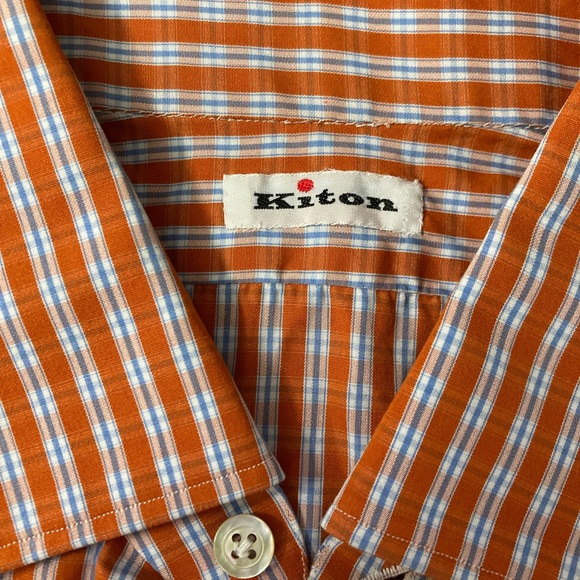 Kiton long sleeve button down NWT